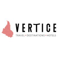 Logo del cliente Vértice Travel - Diseño web por Jirafa Digital