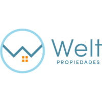 Logo del cliente Welt Propiedades - Diseño de Branding por Jirafa Digital