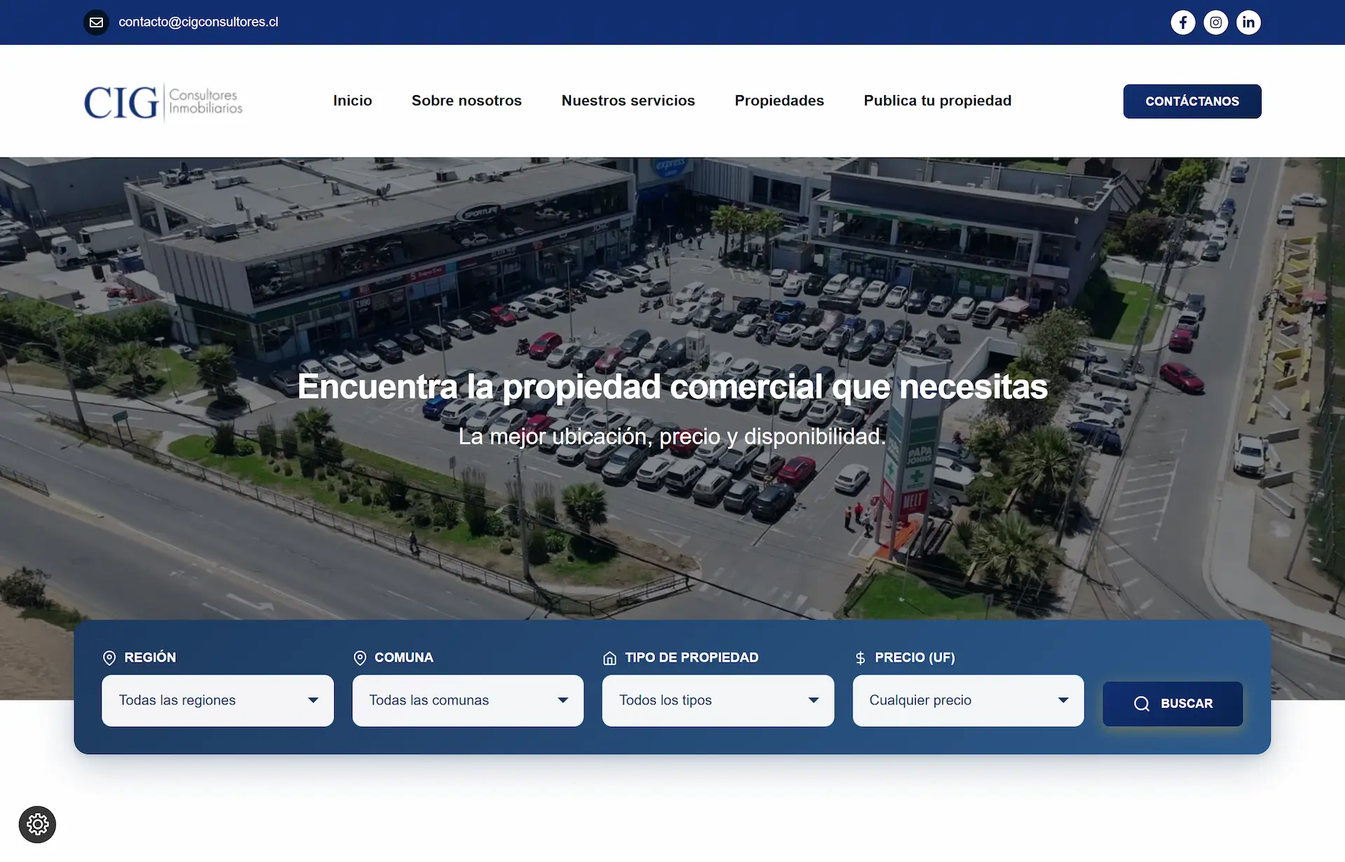 Proyecto Inmobiliaria CIG Consultores